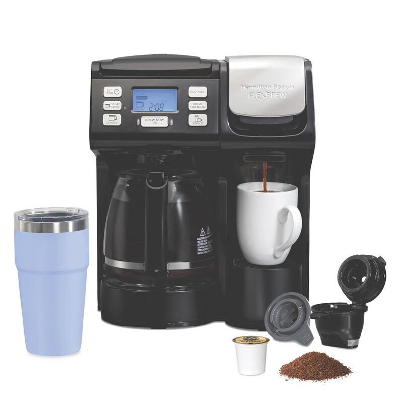 Cafetera Hamilton Beach Flexbrew Trio, 2 V&iacute;as, ... image number null