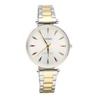 Reloj De Pulso Lorus Modelo Rg241px9 Para Mujer Color Plateado/Dorado
