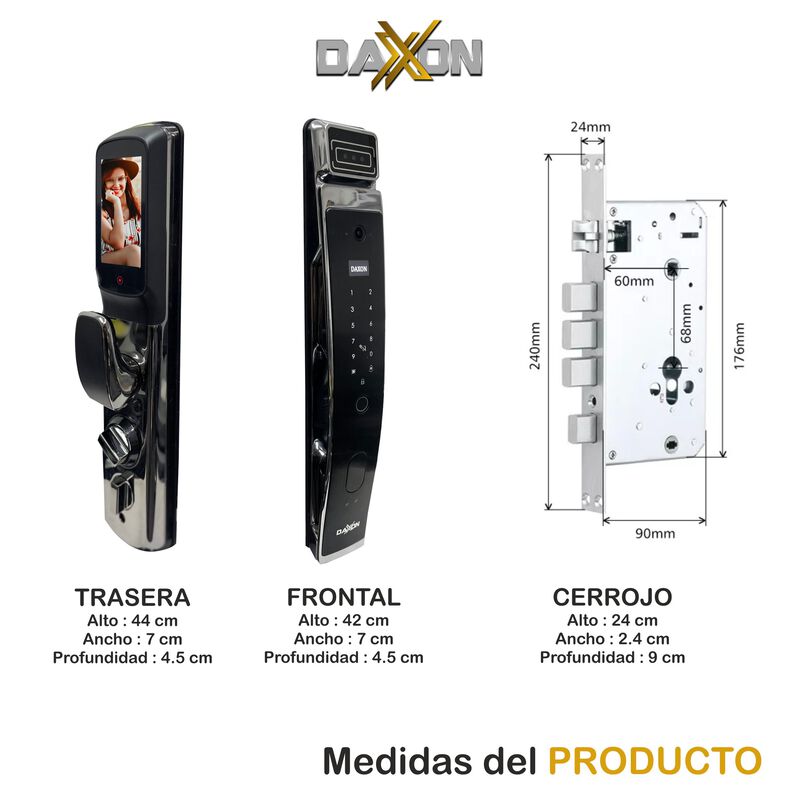 Cerradura Electrónica con Reconocimiento Facial... image number null