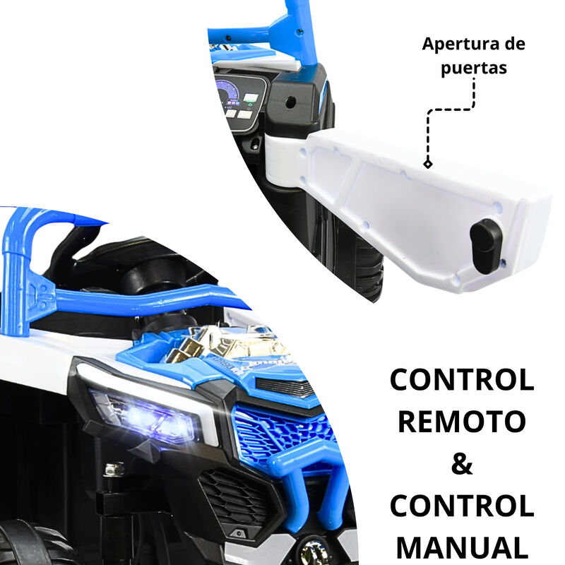 Montable Electrico para Ni&ntilde;os Mini 4x4 Bluetoot... image number null