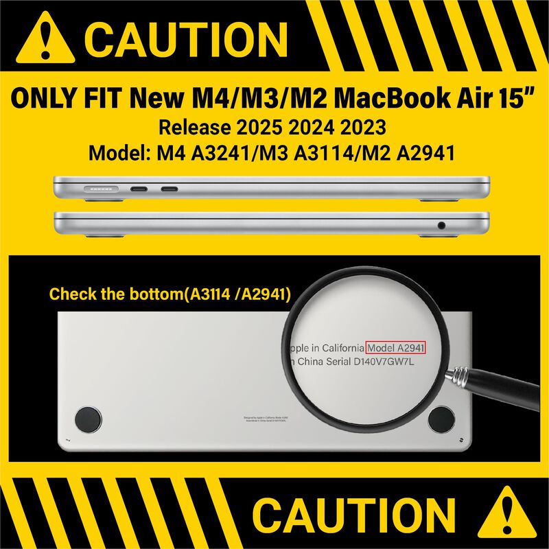 Funda Ibenzer Compatible Con Macbook Air 15 Pul... image number null
