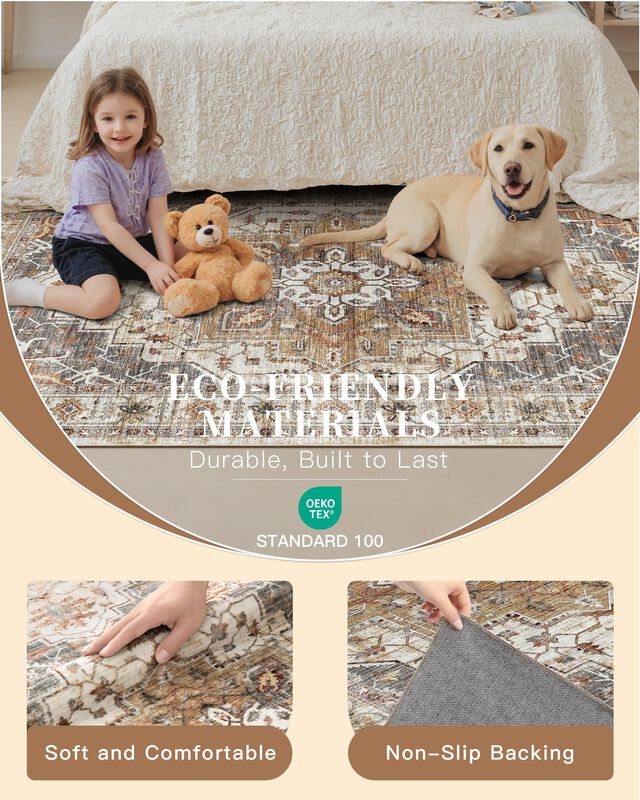 Alfombra Corredor Madane 3 &times; 305 cm Lavable Par... image number null
