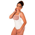 Faja Chaleco Reductora Moldeadora Látex Orgánico Nude S