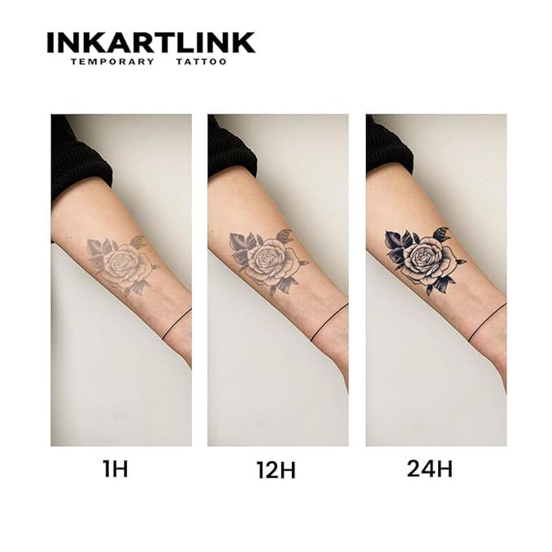 Tatuaje Temporal Inkartlink 2 Hojas De Pegatina... image number null