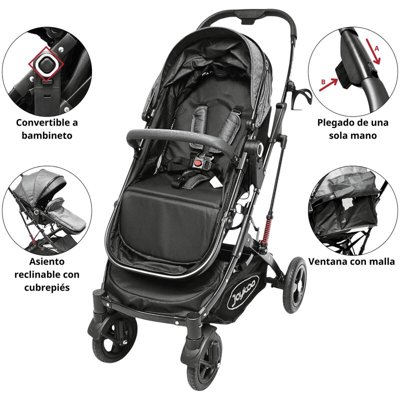 Carriola para Beb&eacute; con Asiento Reversible Conve... image number null