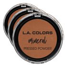 Polvo Compacto L.a. Colors Mocha (paquete De 3)