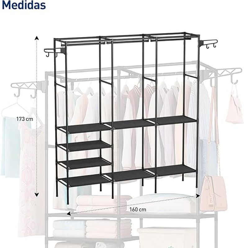 Closet Organizador Armable con 3 divisiones Blu... image number null