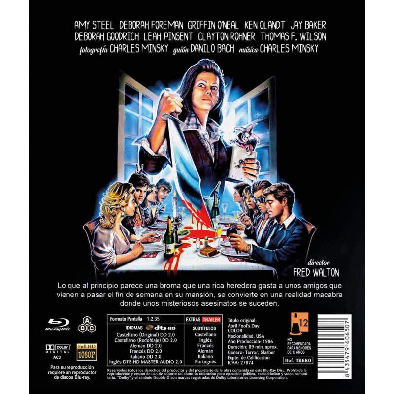 Inocentada Sangrienta [blu-ray] (1986) April Fo... image number null