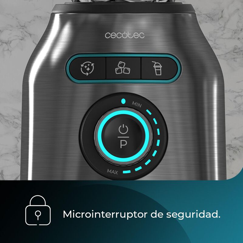Cecotec Licuadora Power Black Titanium 2200 Max... image number null