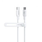 Cable USB C-C ANKER A80F1H21 544 material BIO 1 mt carga rápida 140 W Blanco
