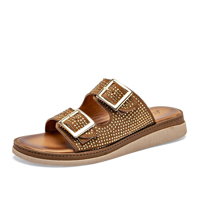 Been Class Sandalia para mujer camel image number null