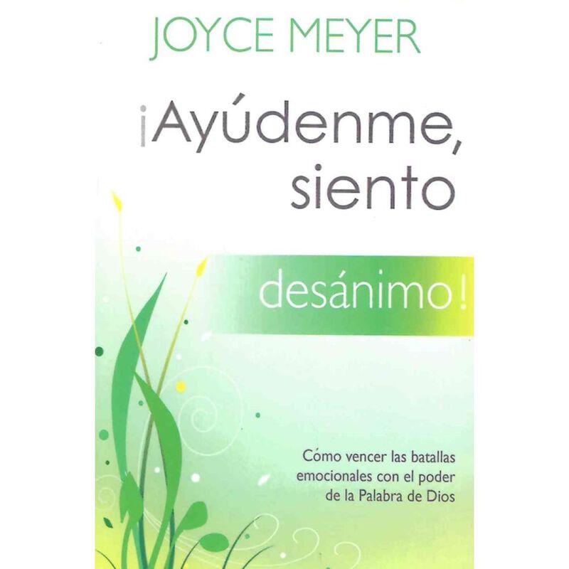 Ay&uacute;denme Siento Desanimo, De Joyce Meyer, Casa ... image number null