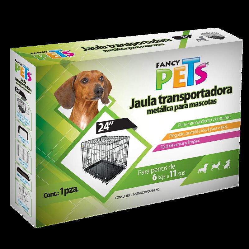Fancy Pets Jaula Metálica Para Perro De 6 A 11 ... image number null