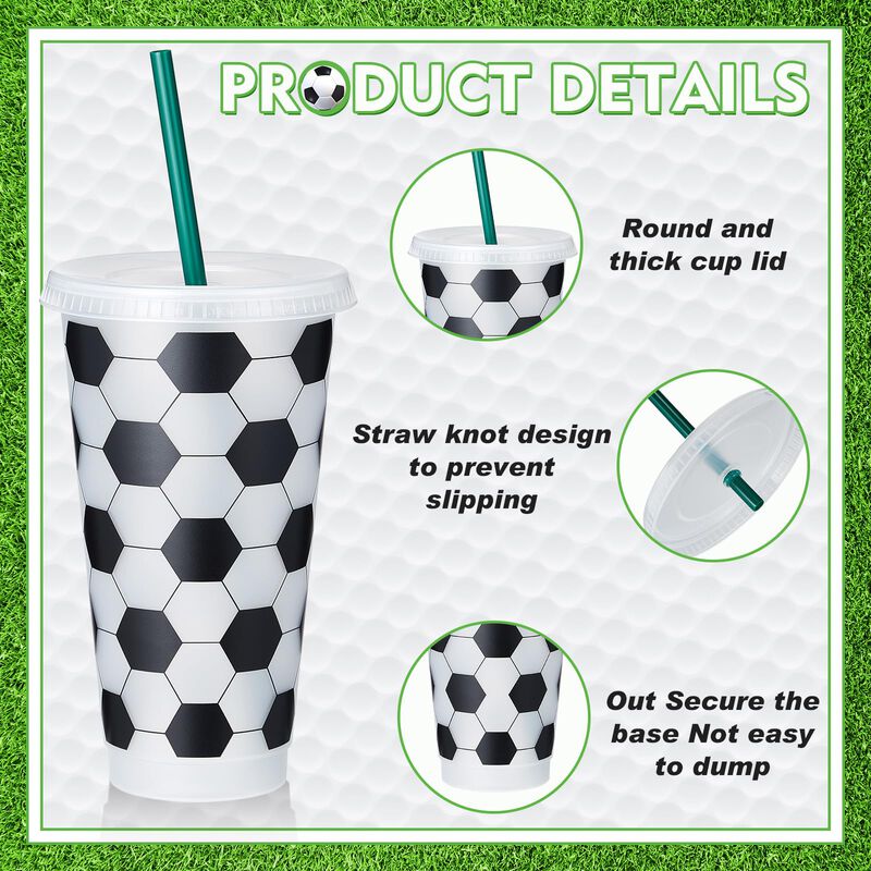 Vaso De Pl&aacute;stico 700 ml Tema F&uacute;tbol Uiifan Pack... image number null