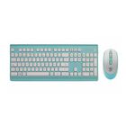 Kit de teclado y mouse para PC/Mac inal&aacute;mbrico 10 m, azul