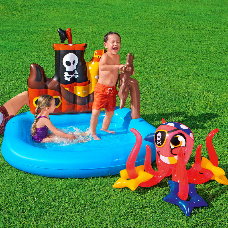 Alberca Inflable con Accesorios Barco Redonda 1... image number null