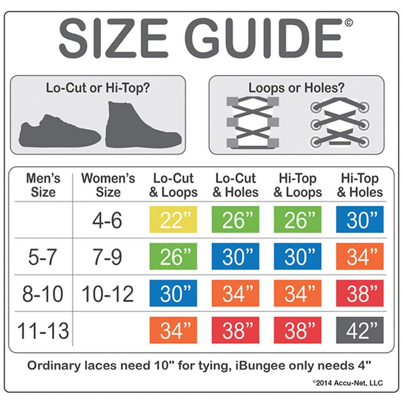 Cord&oacute;n Ibungee Laces 76 cm Blanco El&aacute;stico Sin ... image number null