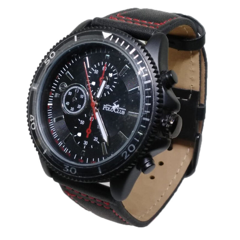 Reloj Polo Club Rlpc 3603 A Black / Black image number null
