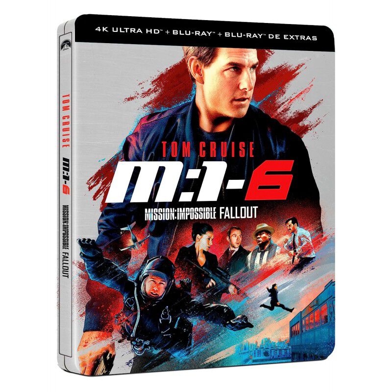 Misi&oacute;n Imposible 6: Fallout (Steelbook) (4K UHD... image number null