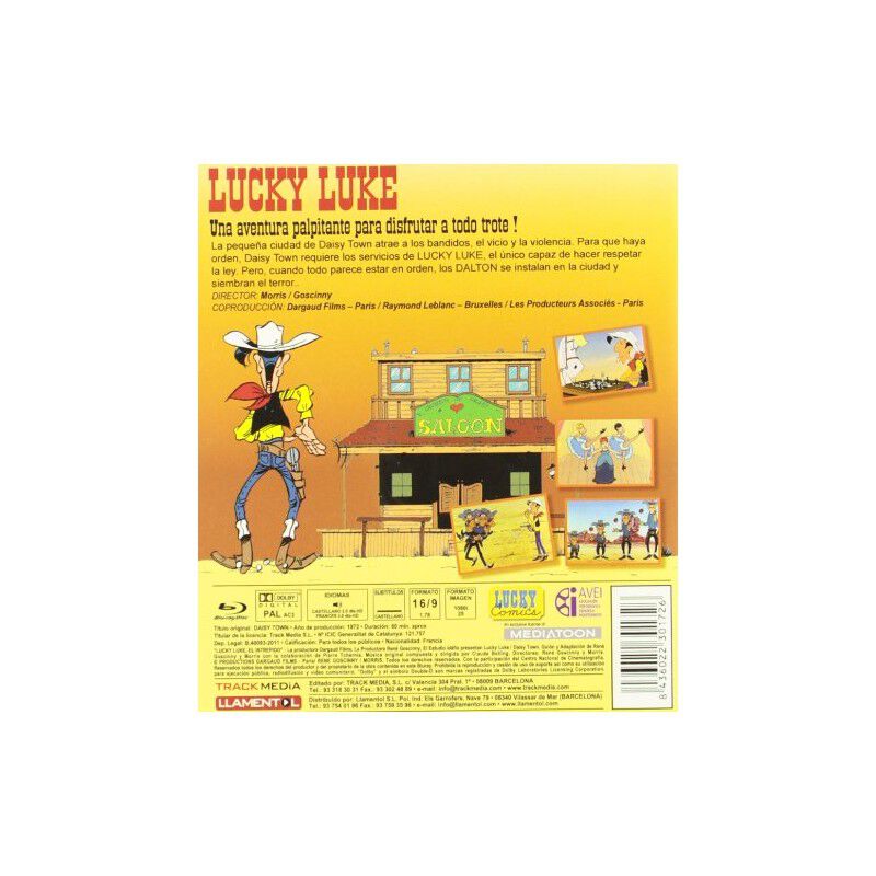 Lucky Luke, El Intr&eacute;pido [blu-ray] image number null