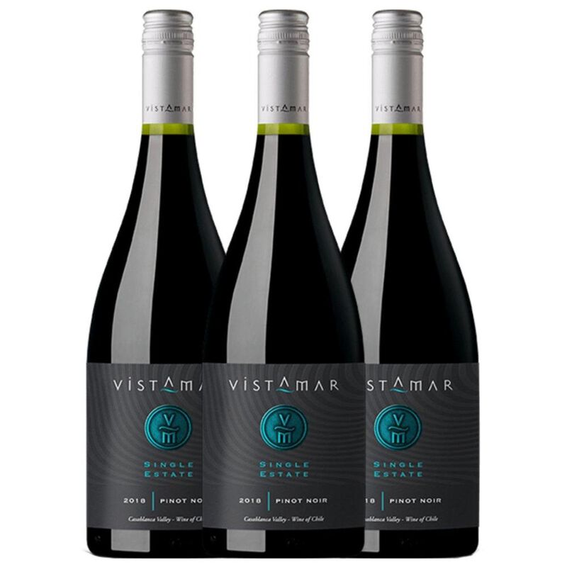 Vino Tinto Vi&ntilde;a Vistamar Single Estate Pinot No... image number null
