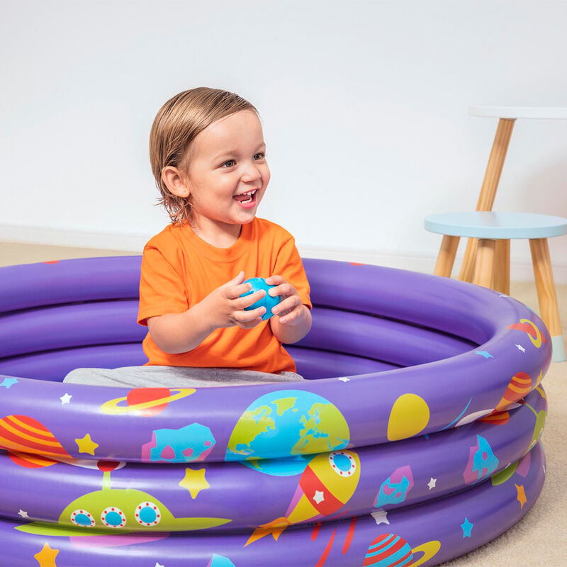 Alberca Redonda 1.02X.25cm con Pelotas 3 Anillo... image number null