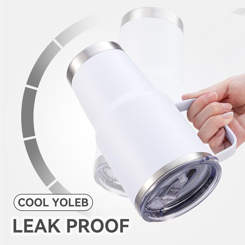Vaso T&eacute;rmico Cool Yoleb 850 ml (30 oz) Juego De... image number null