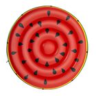 Cama inflable circular 1.88cm colores sandia adulto