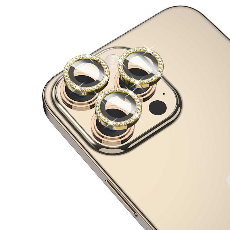 Mica Vidrio MYBAT GlamCam para iPhone 15 PRO y ... image number null