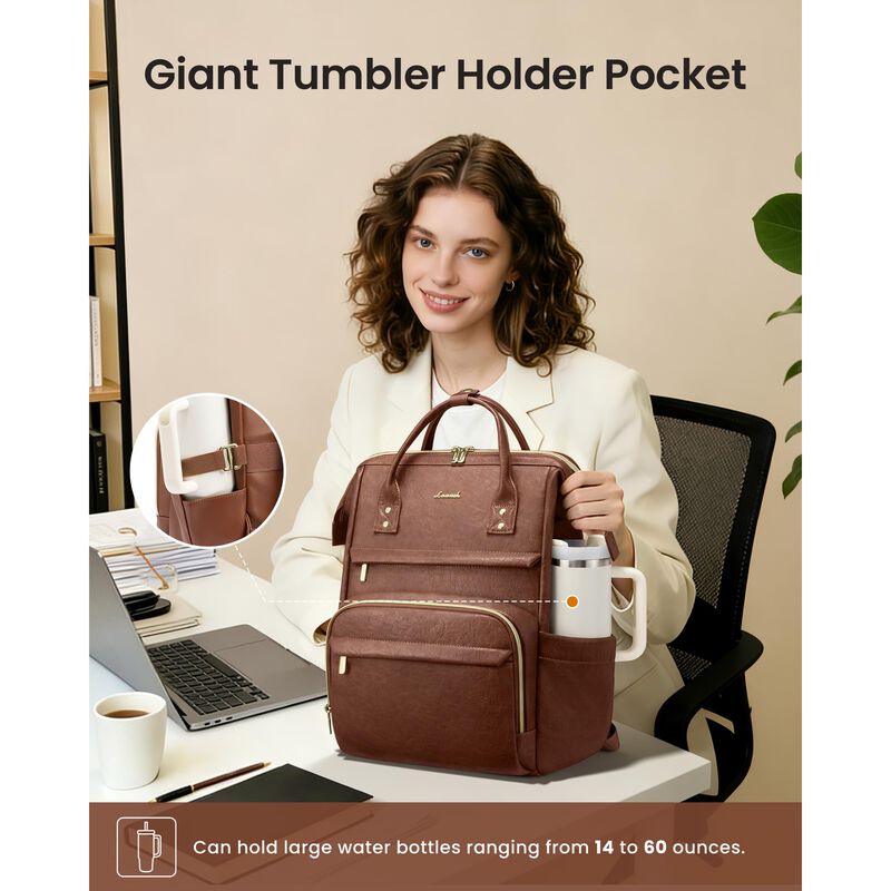 Mochila Lovevook 18" Resistente Al Agua con Pue... image number null