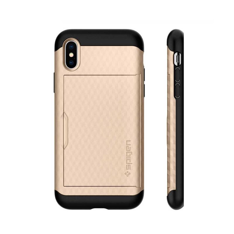 Funda Spigen Para Iphone X Y Xs Crystal Wallet ... image number null