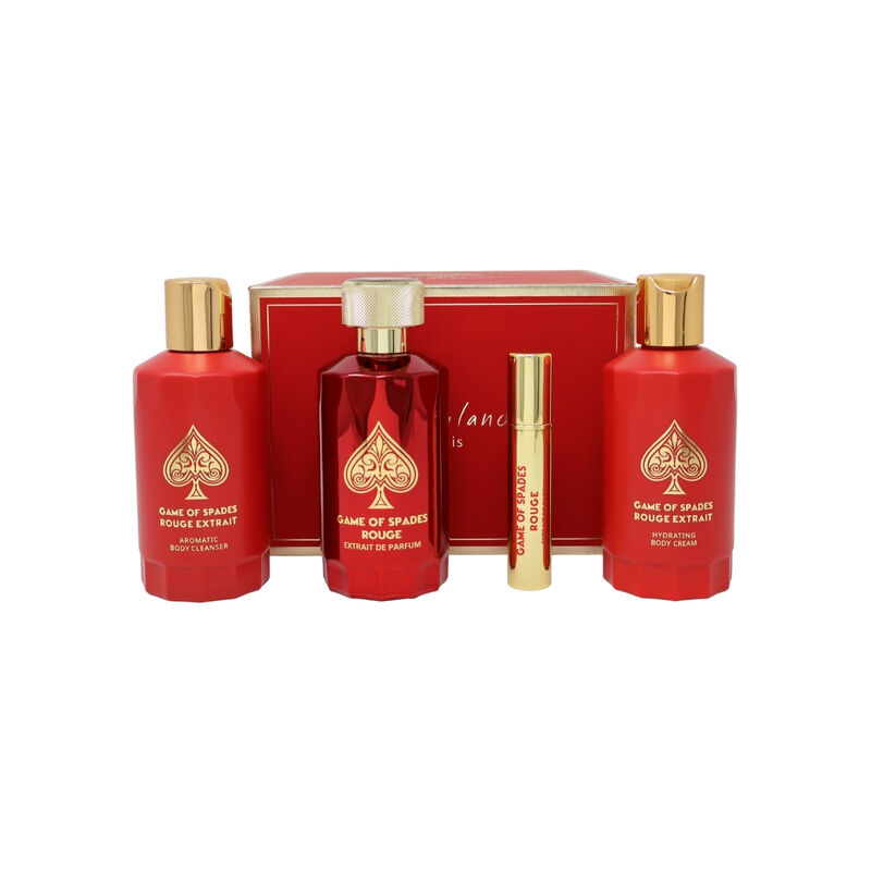 Set Jo Milano Game Of Spades Rouge Extrait 4 Pz... image number null