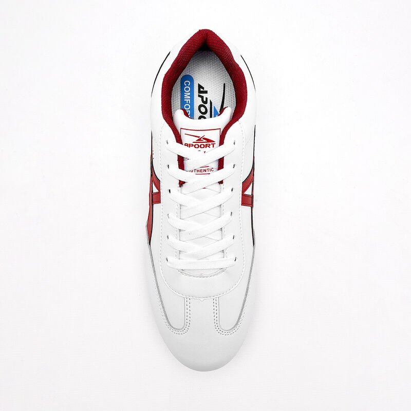 Apoort tenis para mujer blanco rojo cod 141999-... image number null
