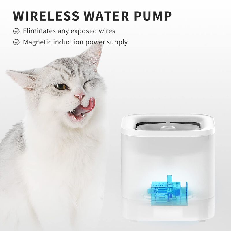 Fuente De Agua Petkit New Cat Con Bomba Inal&aacute;mb... image number null