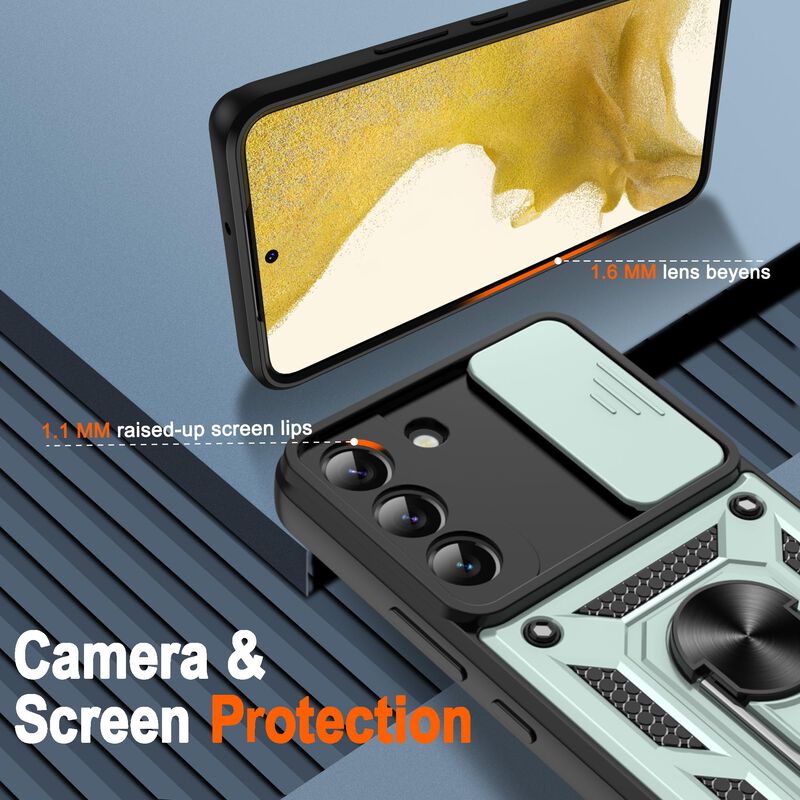 Funda Atump Galaxy S22 Verde Oscuro con Soporte... image number null