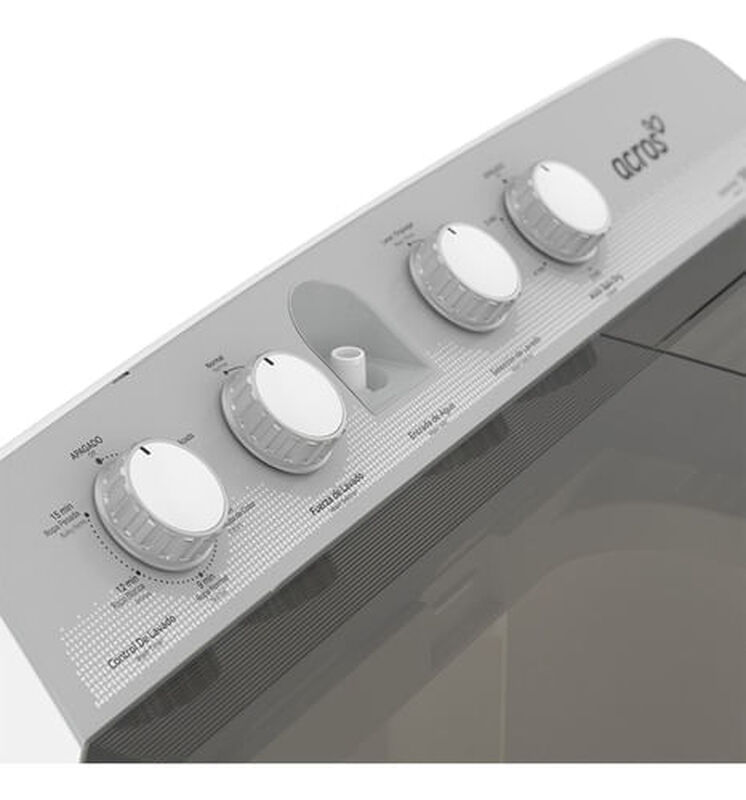 Lavadora Acros Semiautom&aacute;tica Dos Tinas MaxSpin... image number null