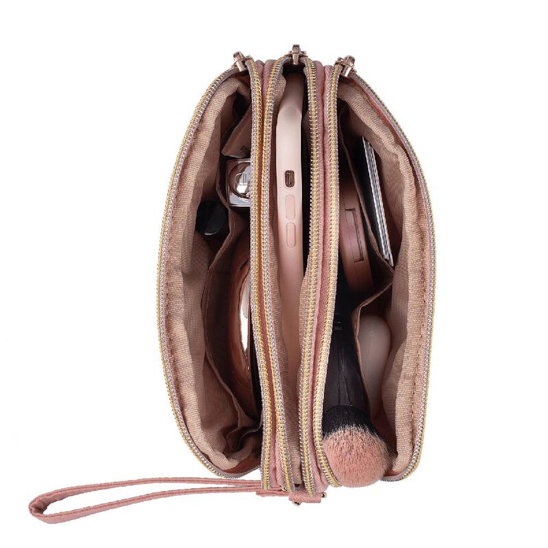 Bolsa Mano Dama, Bolso Celular, Cosmetiquera Ne... image number null