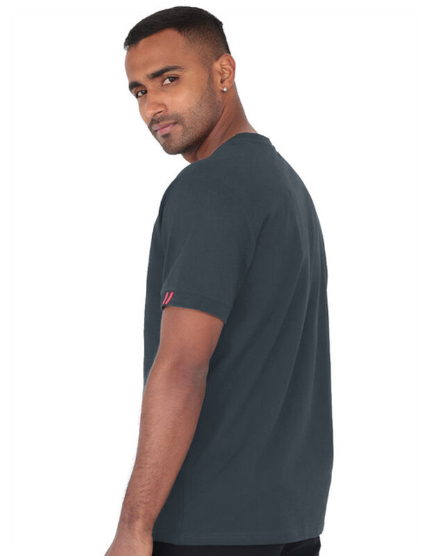 Playera Casual Caballero Premium Estampada Gris... image number null