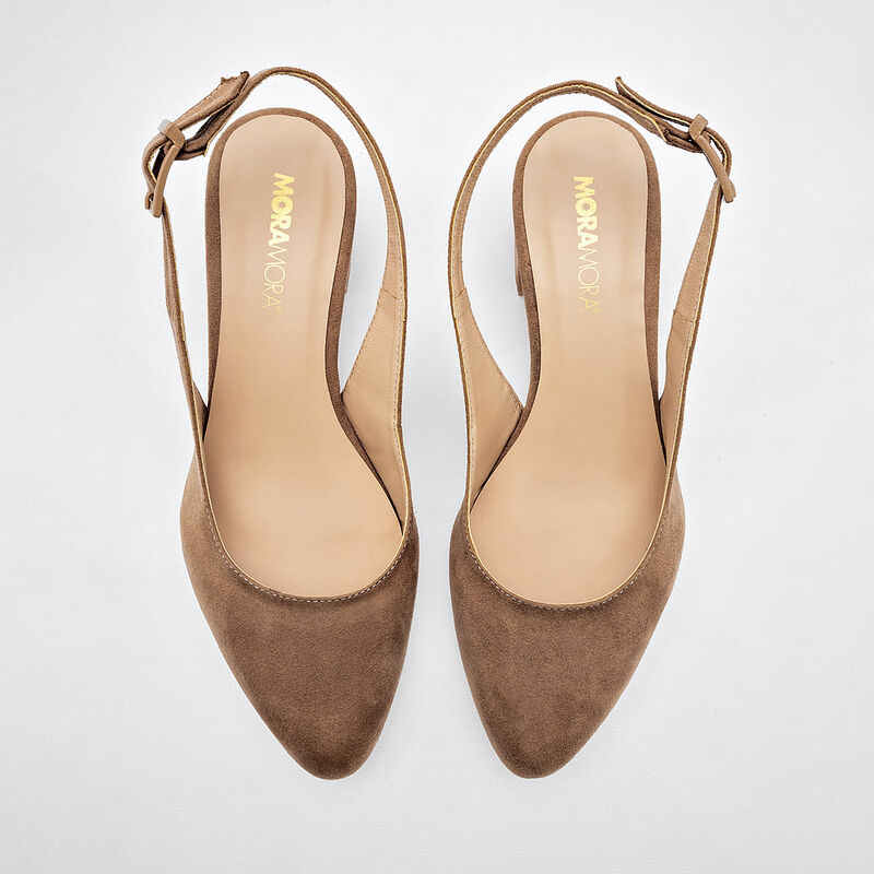 Moramora Zapatos para mujer camel image number null