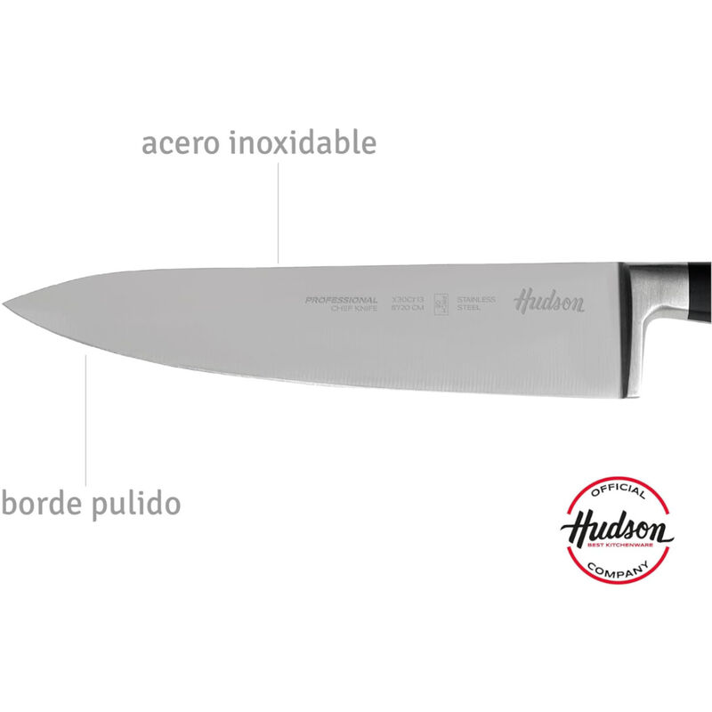 Combo HUDSON 4 Cuchillos Profesionales Inoxidab... image number null
