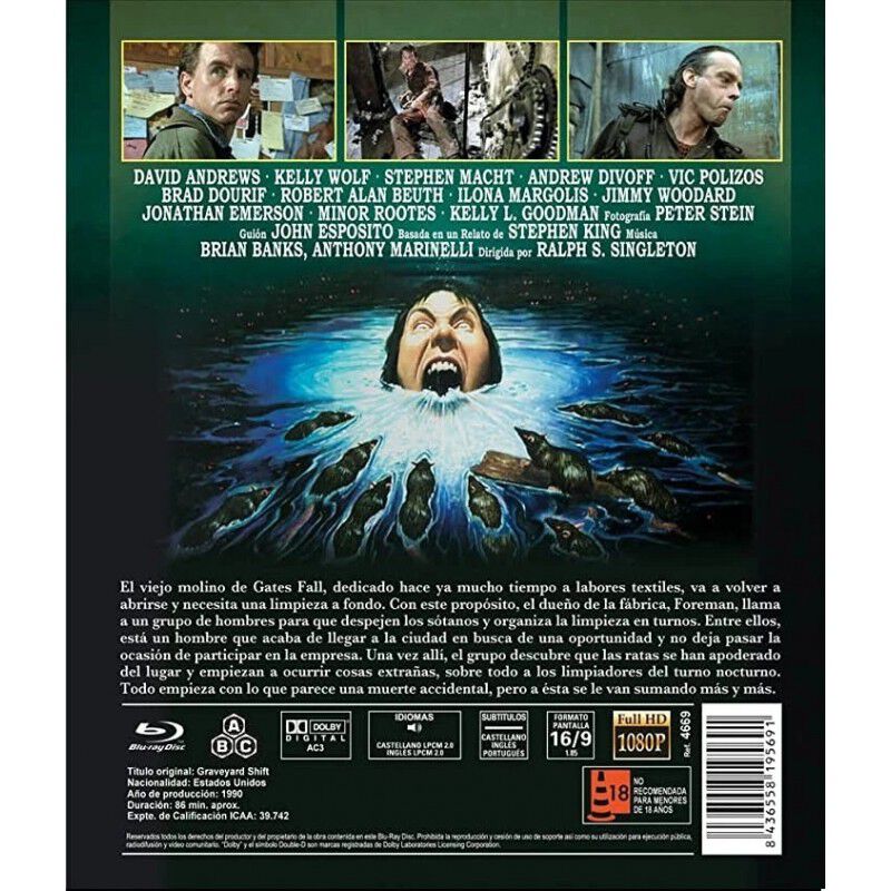 La Fosa Com&uacute;n [blu-ray] (1990) Graveyard Shift image number null