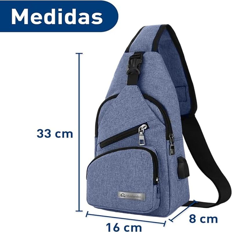 Mochila Cruzada Bluelander image number null