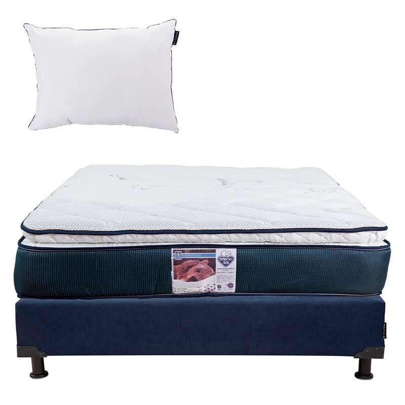 Colchón Individual Spring Air Mónaco+Almohada D... image number null