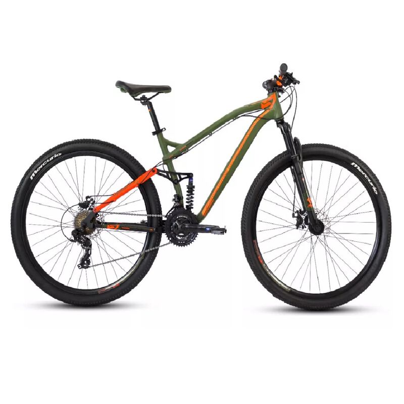 Bicicleta Mercurio Expert Dh R29 Verde Militar image number null