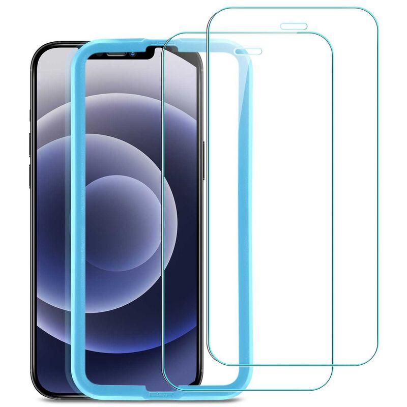 Mica Vidrio Esr Para iPhone 12 Y 12 Pro (2 Piez... image number null