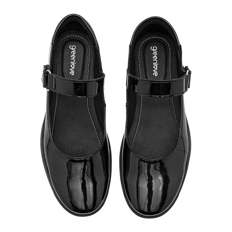 Green Love Zapato Escolar Negro Para Mujer 1464... image number null