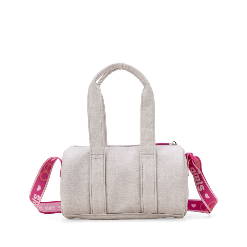 Bolsa Bowling Para Ni&ntilde;as Con Charm Color Beige image number null