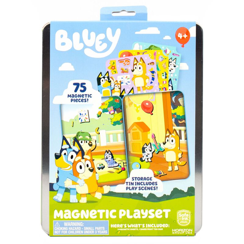 Set Magn&eacute;tico Horizon Group Usa Bluey Con 75 Ac... image number null