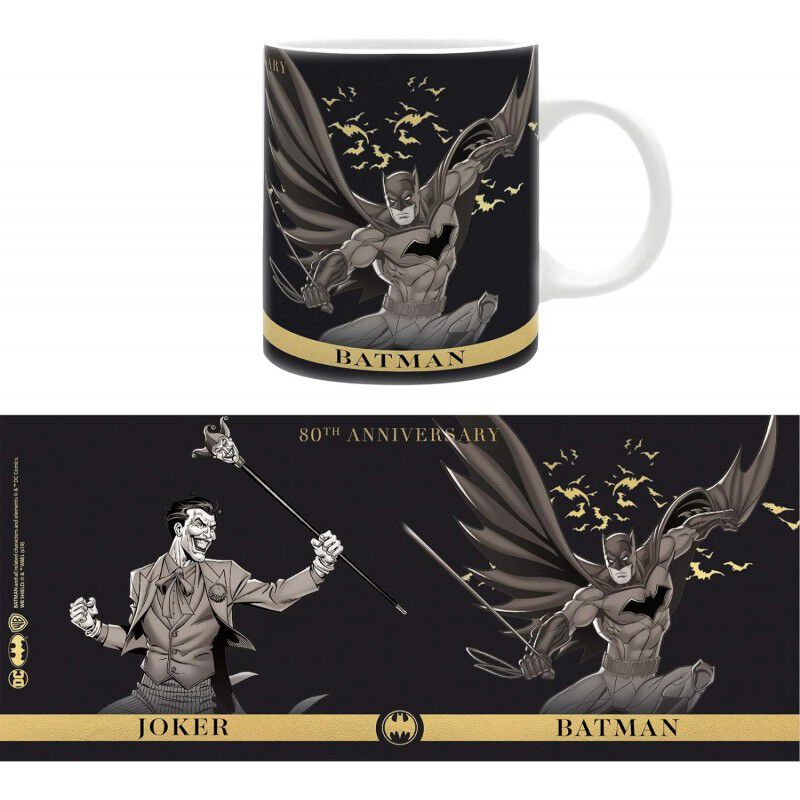 Taza Batman Vs Joker DC Cer&aacute;mica 320 mls image number null