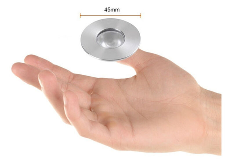 Lampara Empotrado Led Satinado 2w Luz Suave Cál... image number null